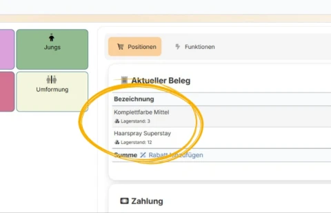 Echtzeit-Lagerstand